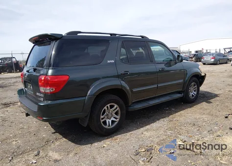 2007 Toyota Sequoia Sr5 V8 z USA, uszkodzony, nr VIN 5TDZT34AX7S286286